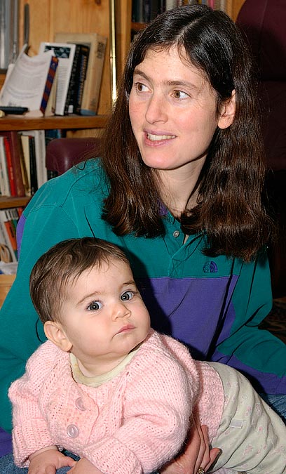 Shayna (8 months old) and Anne; Williamstown, MA