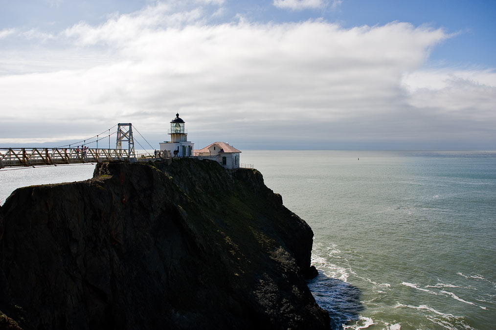 Point Bonitas lighthouse; Point Bonita Lighthouse; Golden Gate National Recreation Area; CA; US