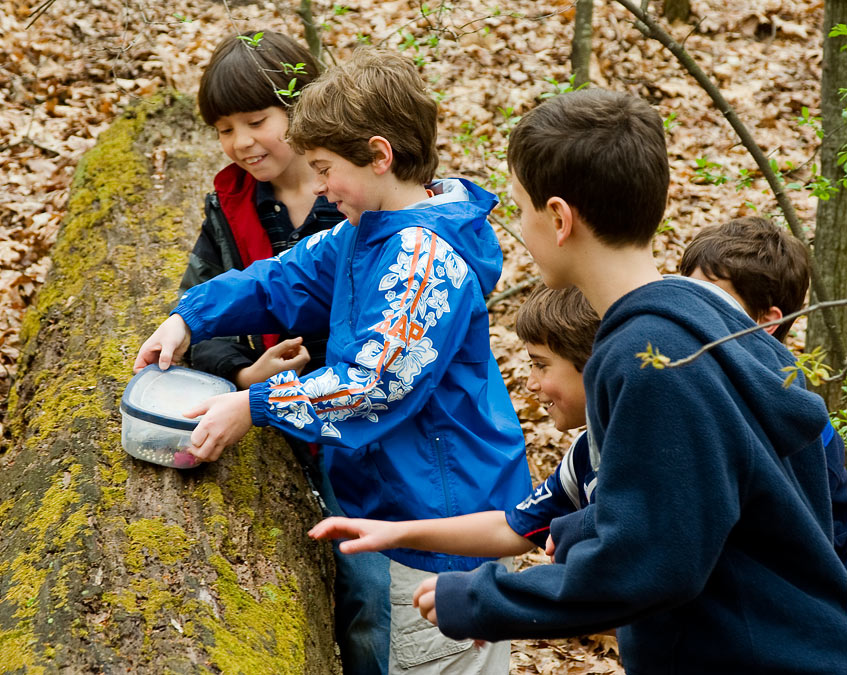 Eytan\'s Geocaching Birthday Party; Newton; MA; US