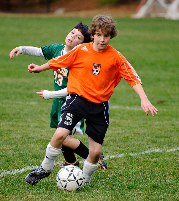 Renegades Soccer; Eytan playing soccer; Hopkinton; MA; US