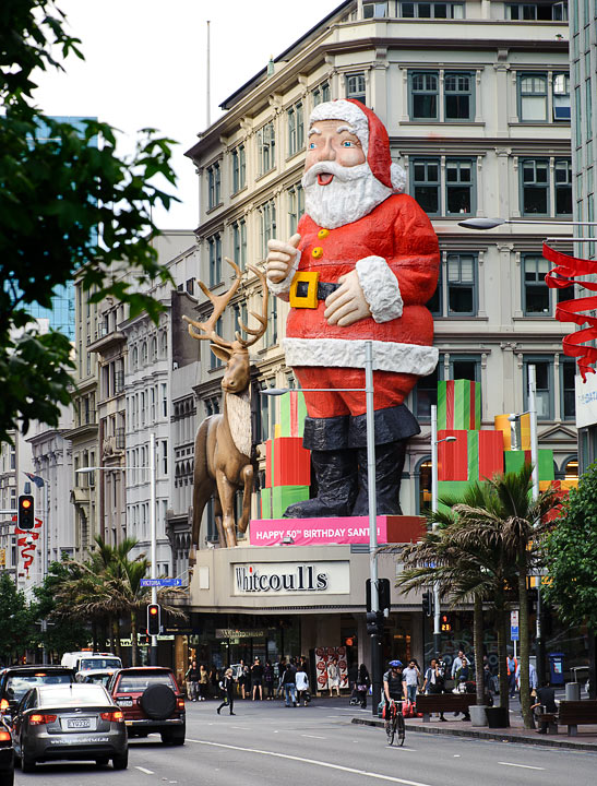 Big Santa; Auckland; North Island; New Zealand