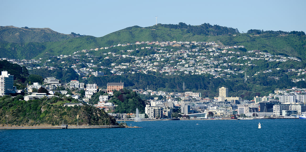 Wellington to Picton ferry; Wellington; North Island; New Zealand