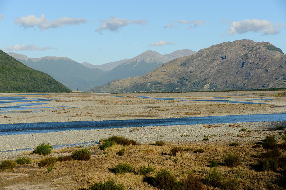 View from our room at Bealey Hotel; Arthurs Pass; South Island; New Zealand