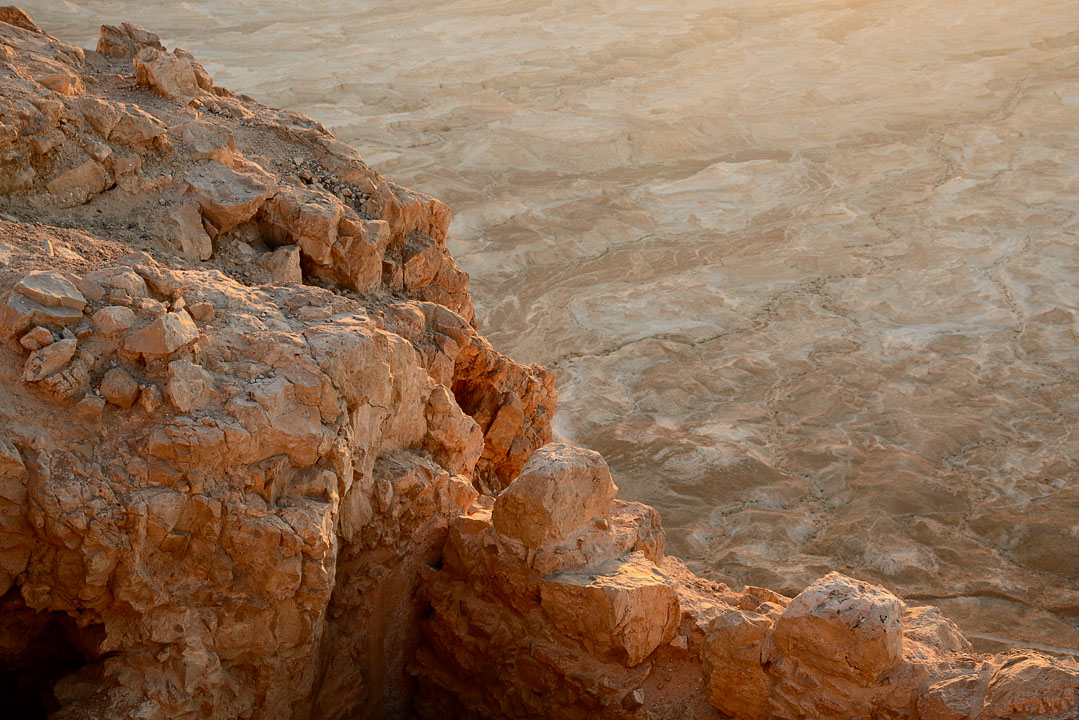 Sunrise on Masada; Masada; MA; Israel