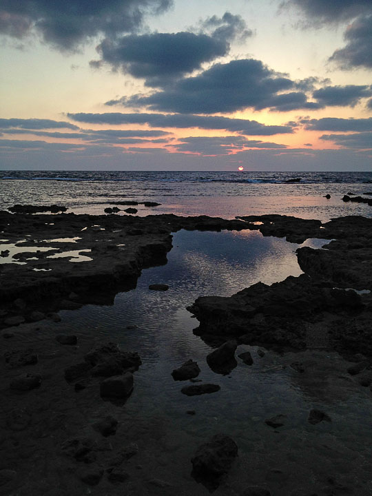 Sunset; Akko; MA; Israel
