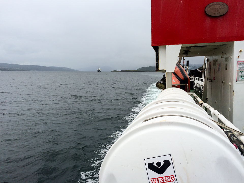 Tobermory to Kilchoan ferry; MA; Scotland
